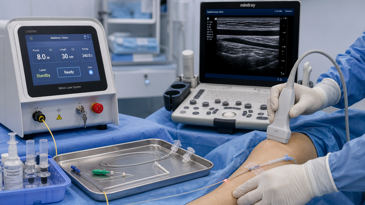 Ablação a Laser para Varizes